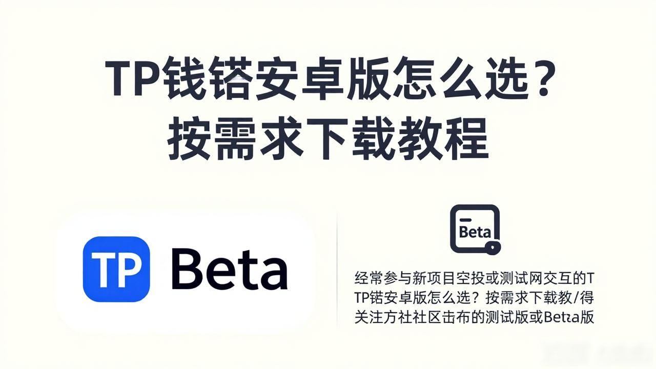 TP钱包安卓版怎么选？按需求下载教程