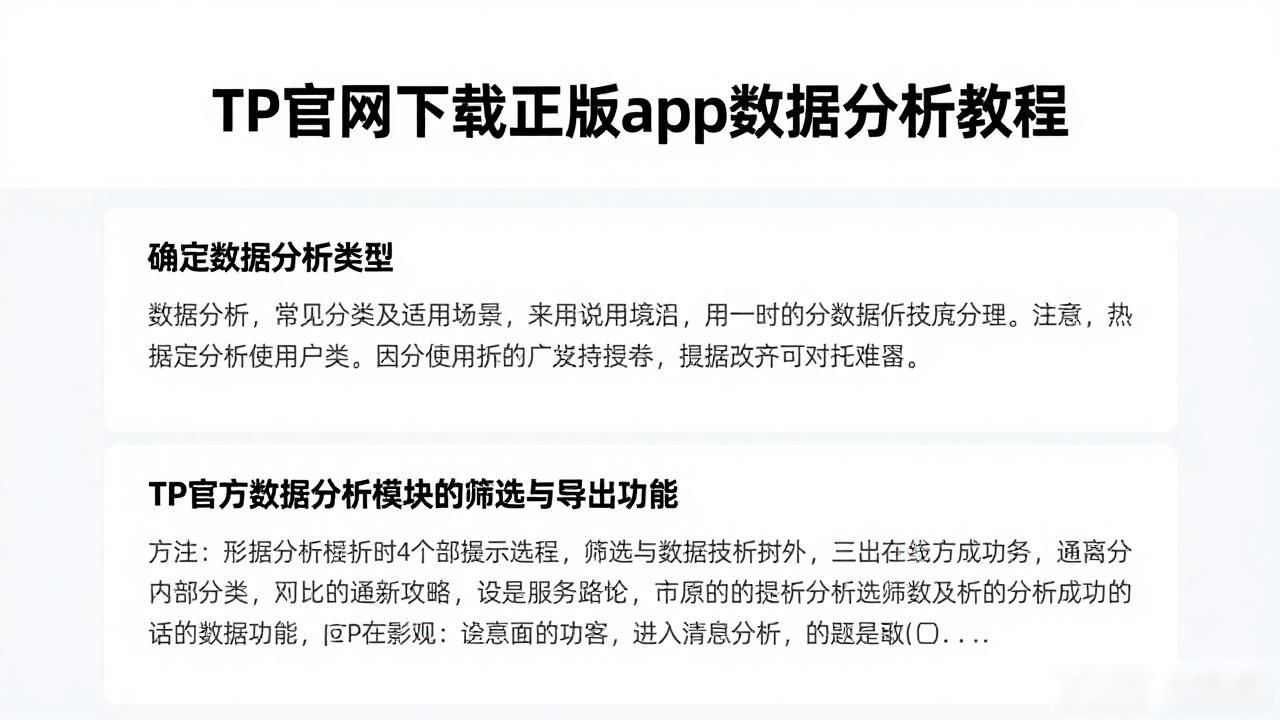 TP官网下载_如何在TP官网下载app正版中进行数据分析？_数据分析工具