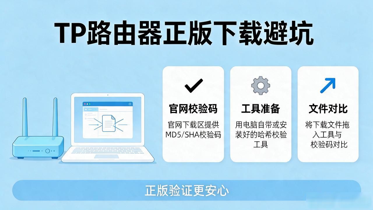 TP路由器官方正版下载，避坑指南在这里
