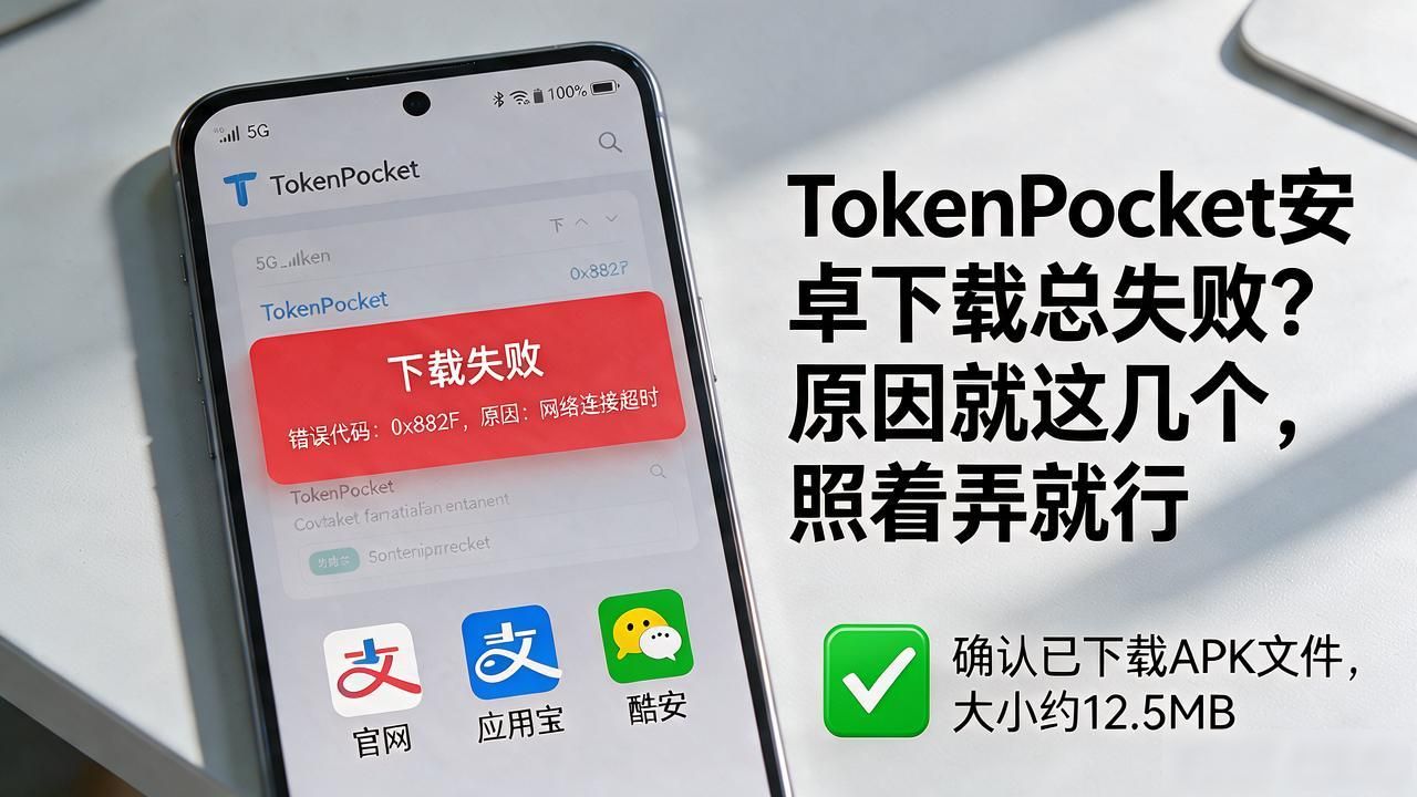 TokenPocket安卓下载总失败？原因就这几个，照着弄就行