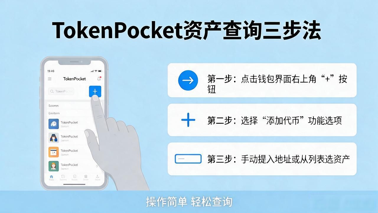 TokenPocket怎么看资产？三步搞定钱包查询