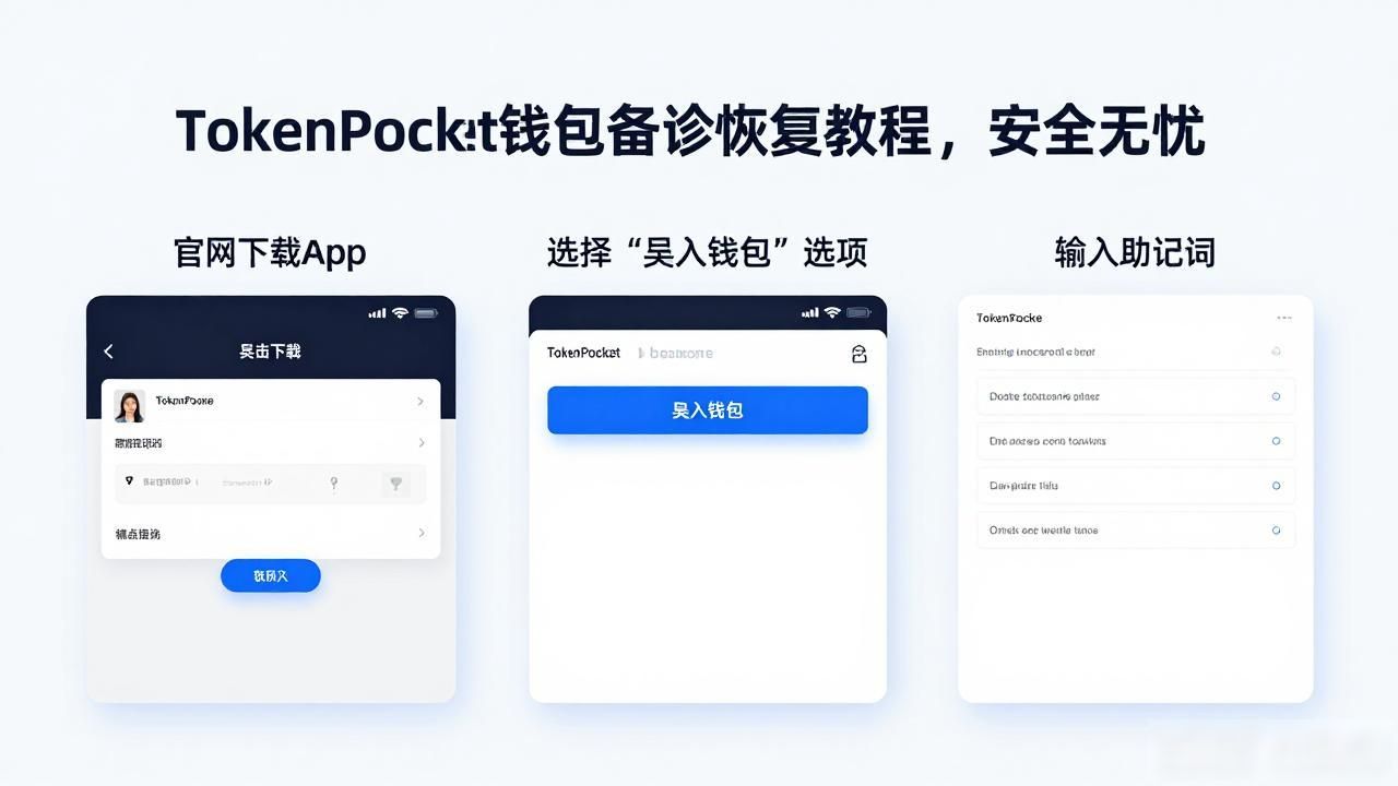 TokenPocket钱包备份恢复教程，安全无忧