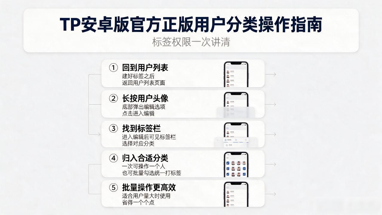 TP安卓版官方正版用户分类怎么操作？标签权限一次讲清