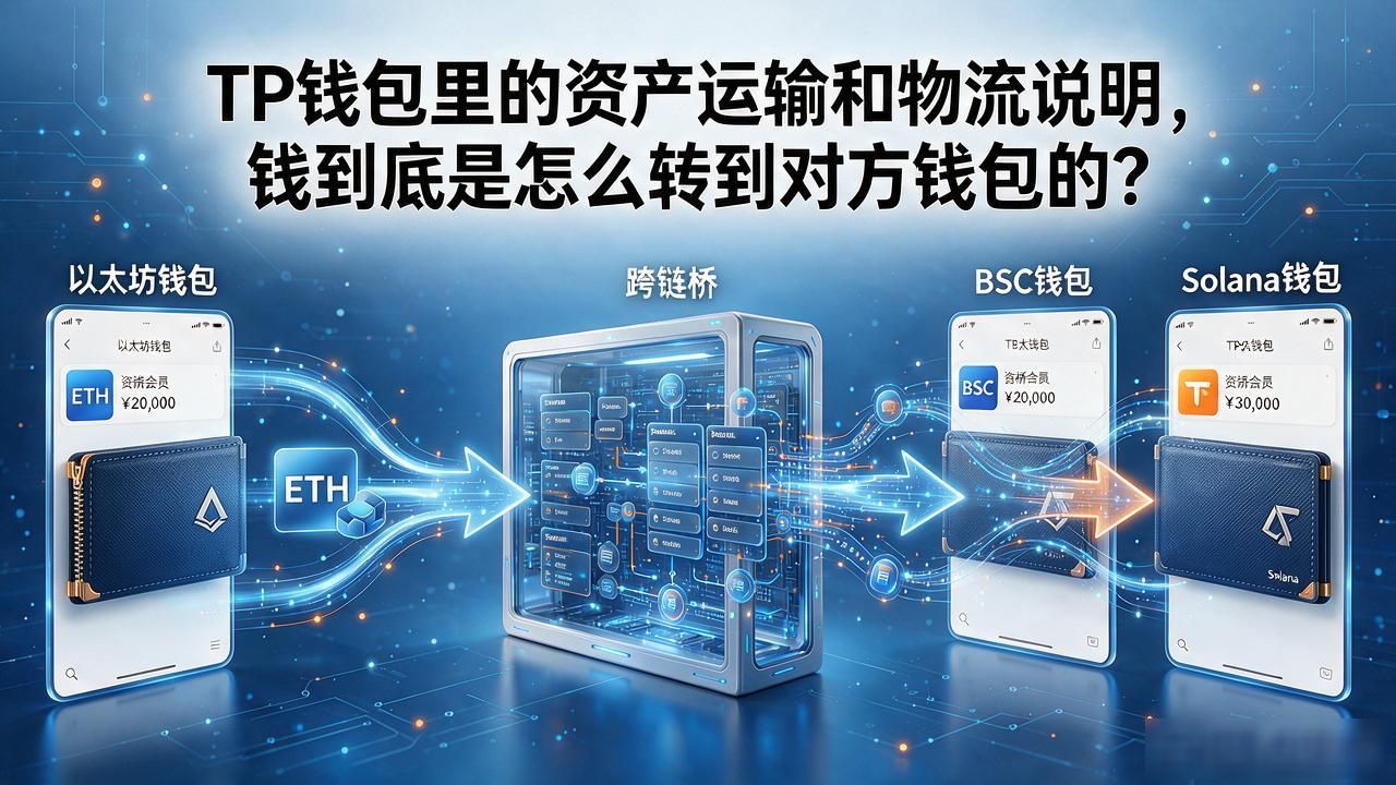 TP钱包里的资产运输和物流说明，钱到底是怎么转到对方钱包的