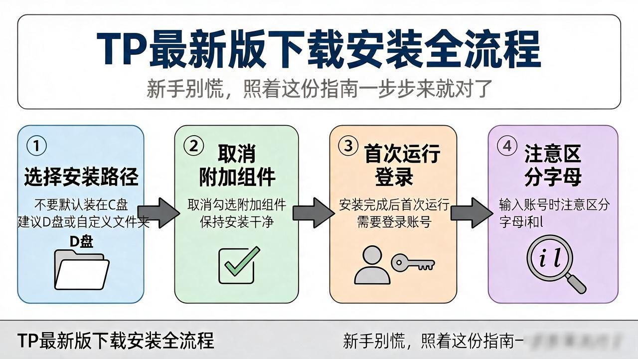 TP最新版下载安装全流程：新手别慌，照着这份指南一步步来就对了