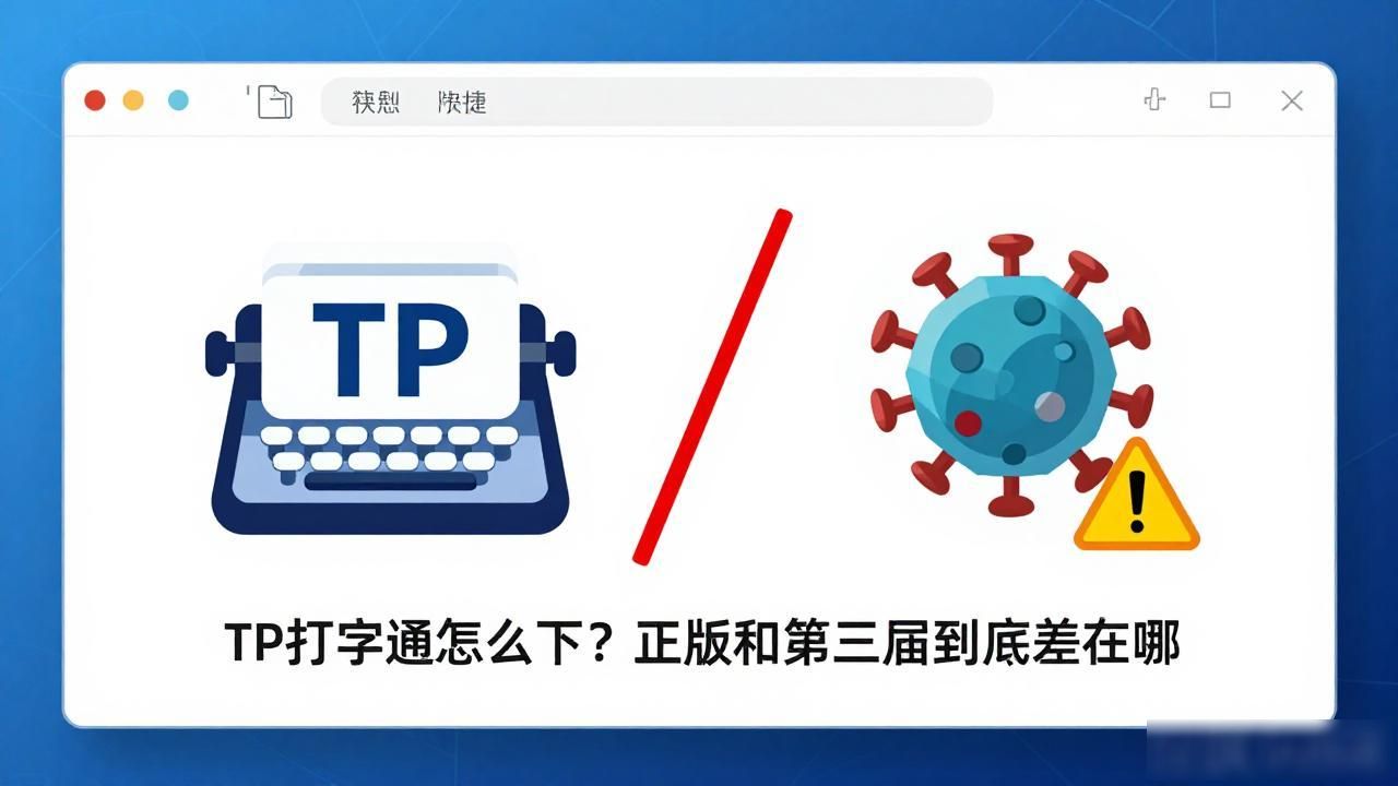 TP打字通怎么下？正版和第三方到底差在哪