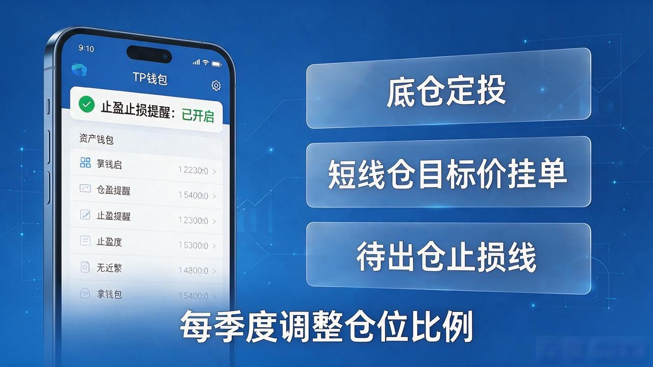 tp钱包怎么给不同资产设投资目标？计划这样定