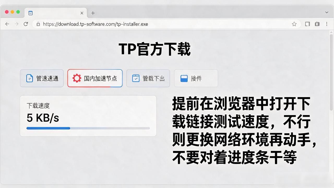 TP官方正版软件下载前要做哪些准备？这几步不做好后面全白搭