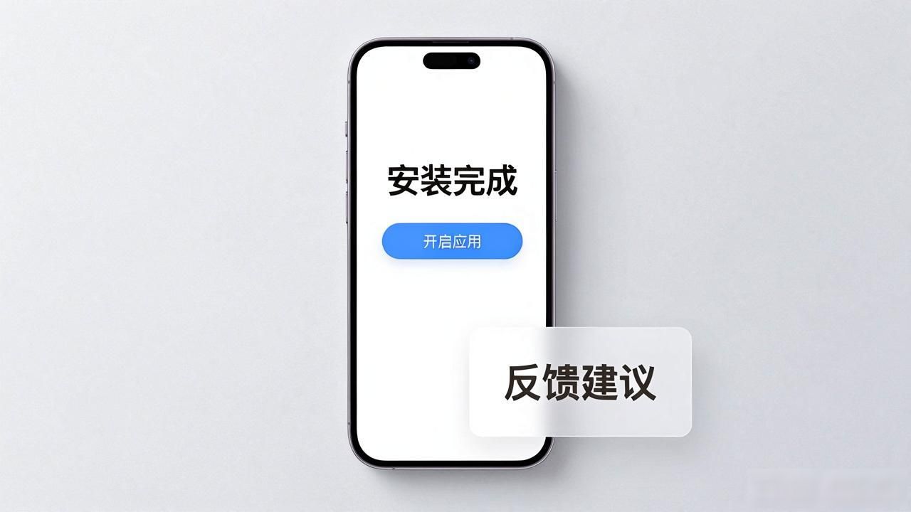TP官方app下载后如何引导用户主动反馈？