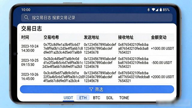 Tp钱包安卓版设置交易日志追踪投资记录教程