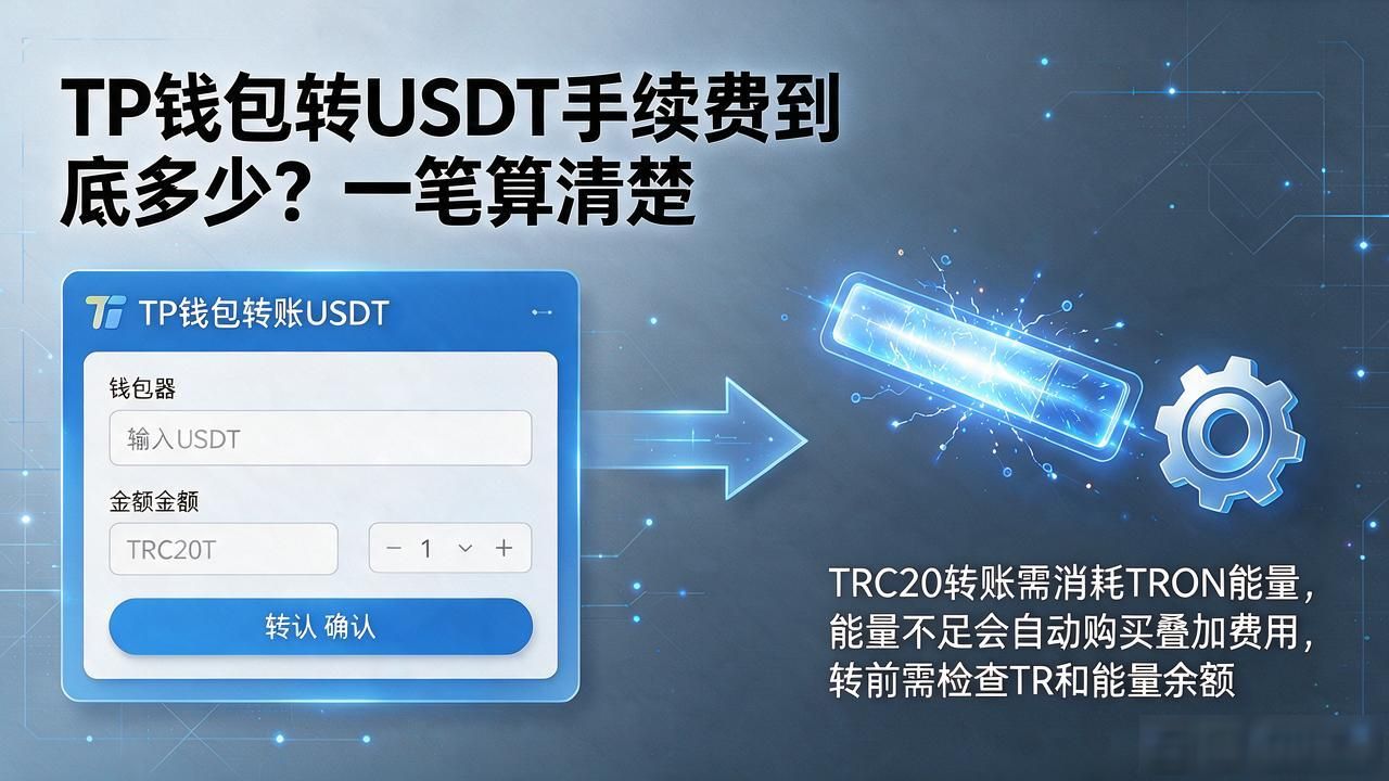 TP钱包转USDT手续费到底多少？一笔算清楚