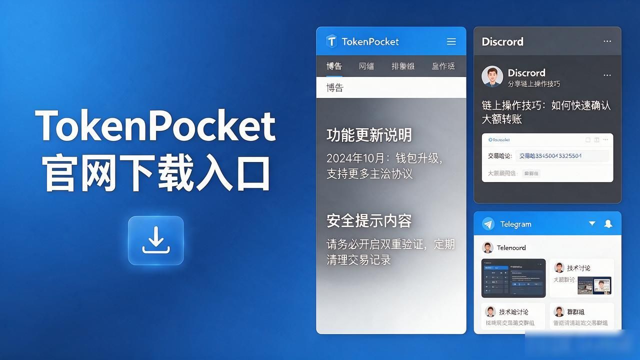 TokenPocket官网下载入口在哪？投资学习资源该去哪找