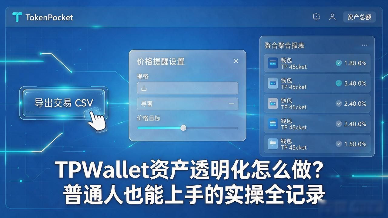 TPWallet资产透明化怎么做？普通人也能上手的实操全记录