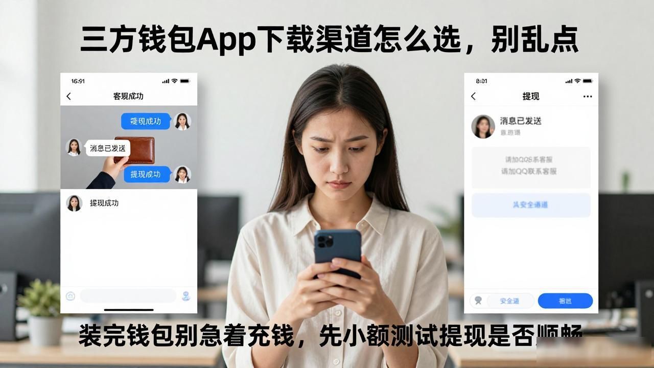 三方钱包app下载渠道怎么选，别乱点