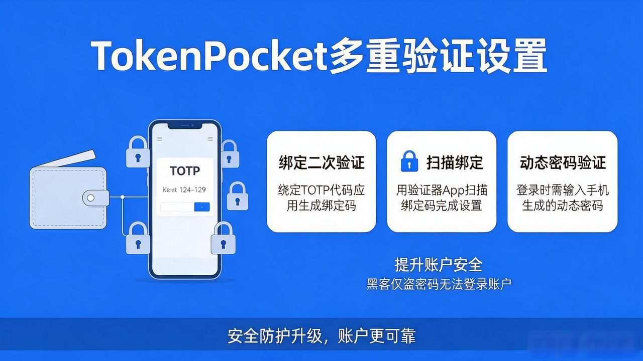 TokenPocket多重验证设置方法
