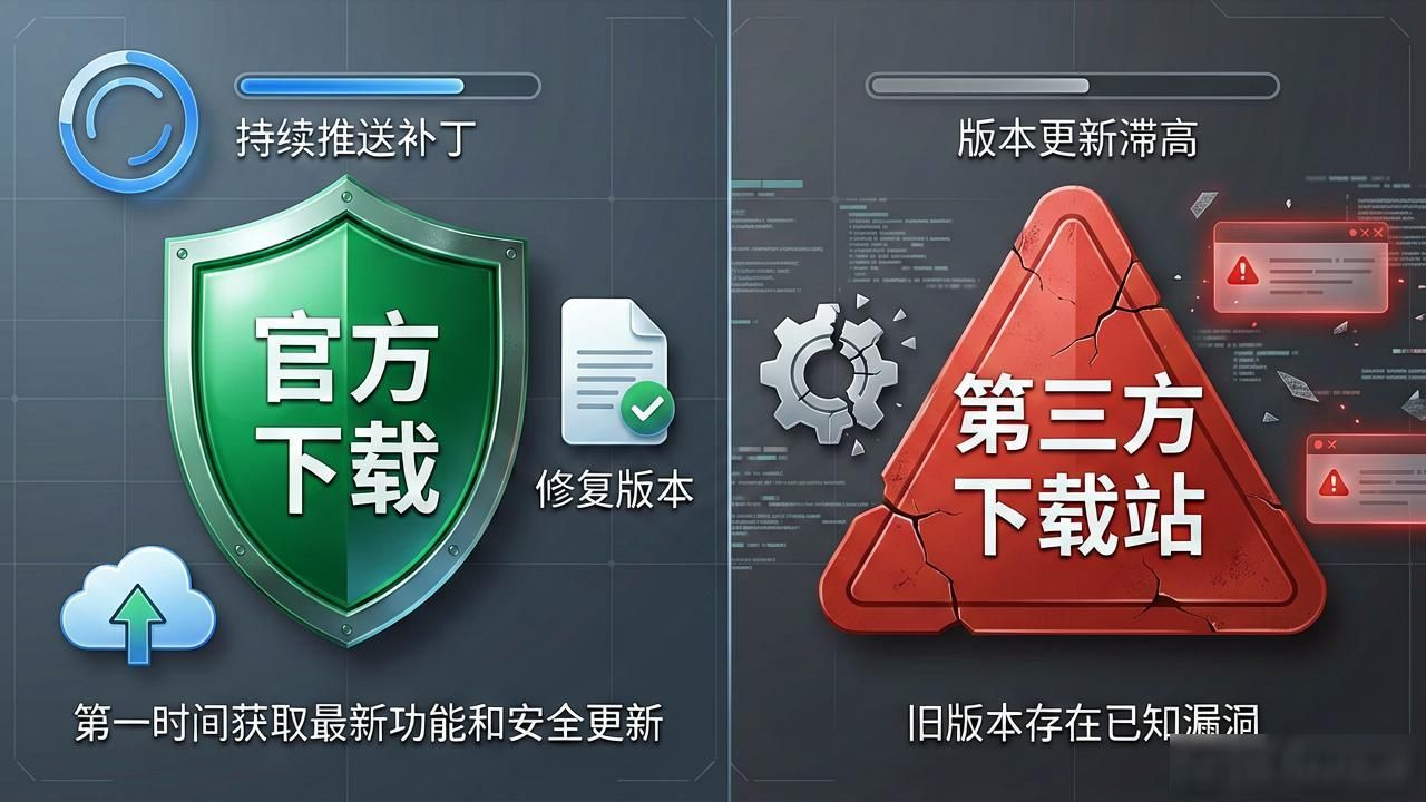 下载tp选官方还是第三方？差别太大了