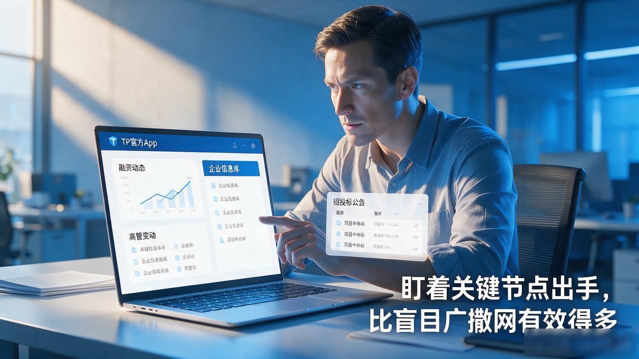 TP官方app下载后，商机探索能力怎么一步步提上来