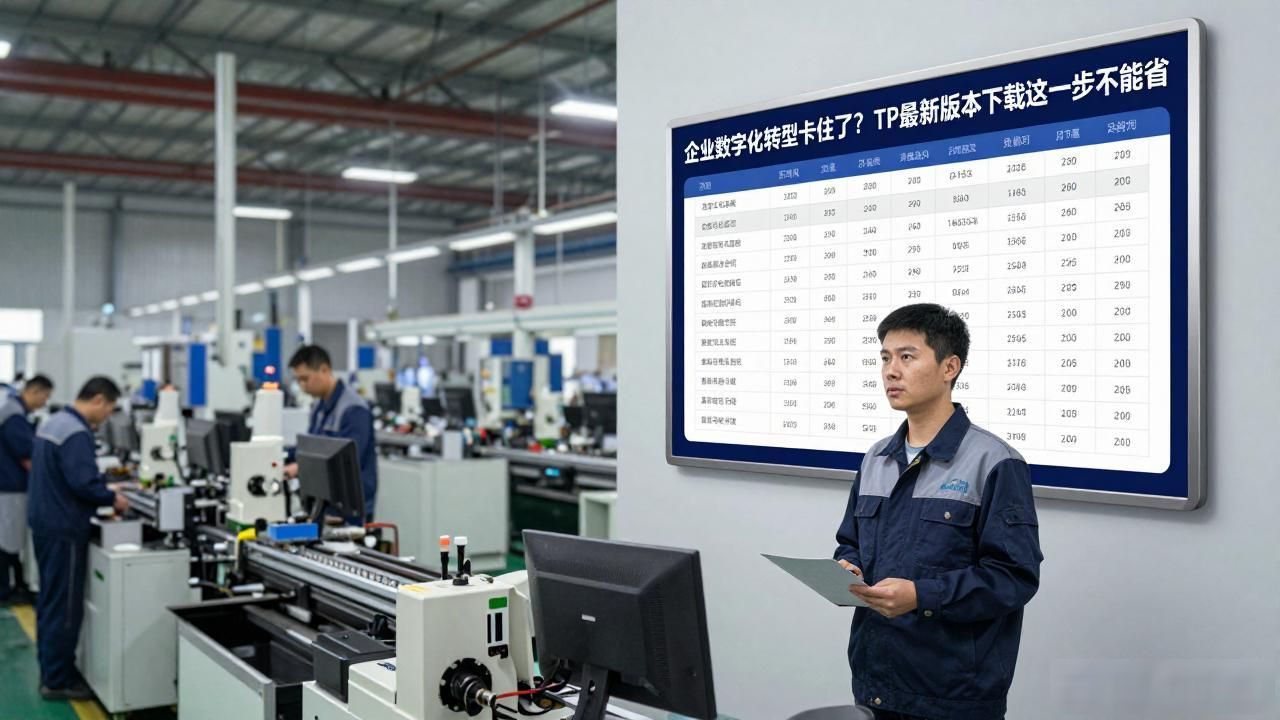 企业数字化转型卡住了？TP最新版本下载这一步不能省