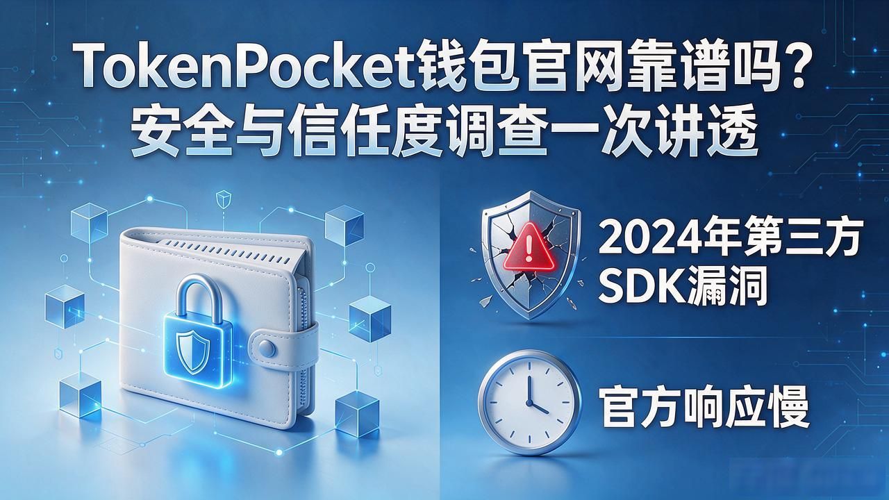 TokenPocket钱包官网靠谱吗？安全与信任度调查一次讲透