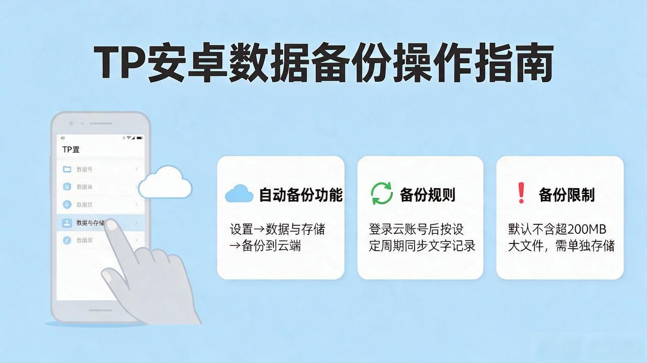 TP安卓最新版数据备份怎么操作，聊天记录一步不丢
