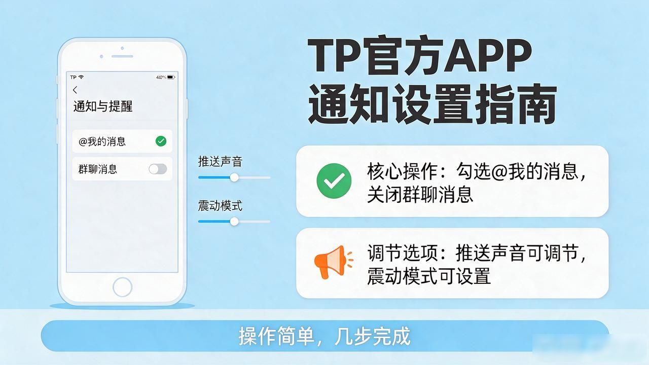 TP官方app推送通知怎么设置？几步就能搞定的操作指南