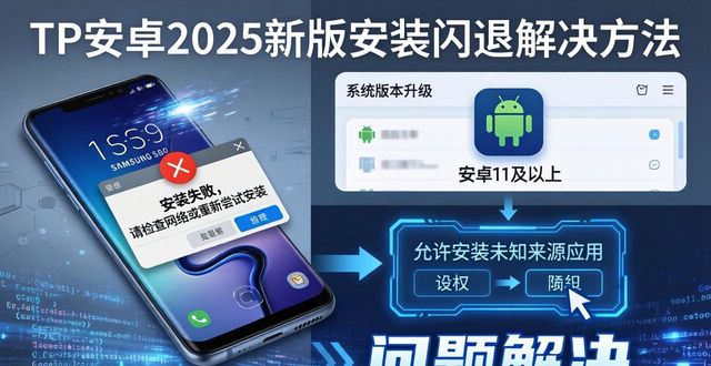 tp官方下载安卓2025：新版安装问题及解决方案一网打尽_安卓最新版本下载官网_android精简版