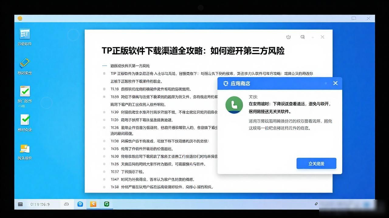 TP正版软件下载渠道全攻略 如何避开第三方风险
