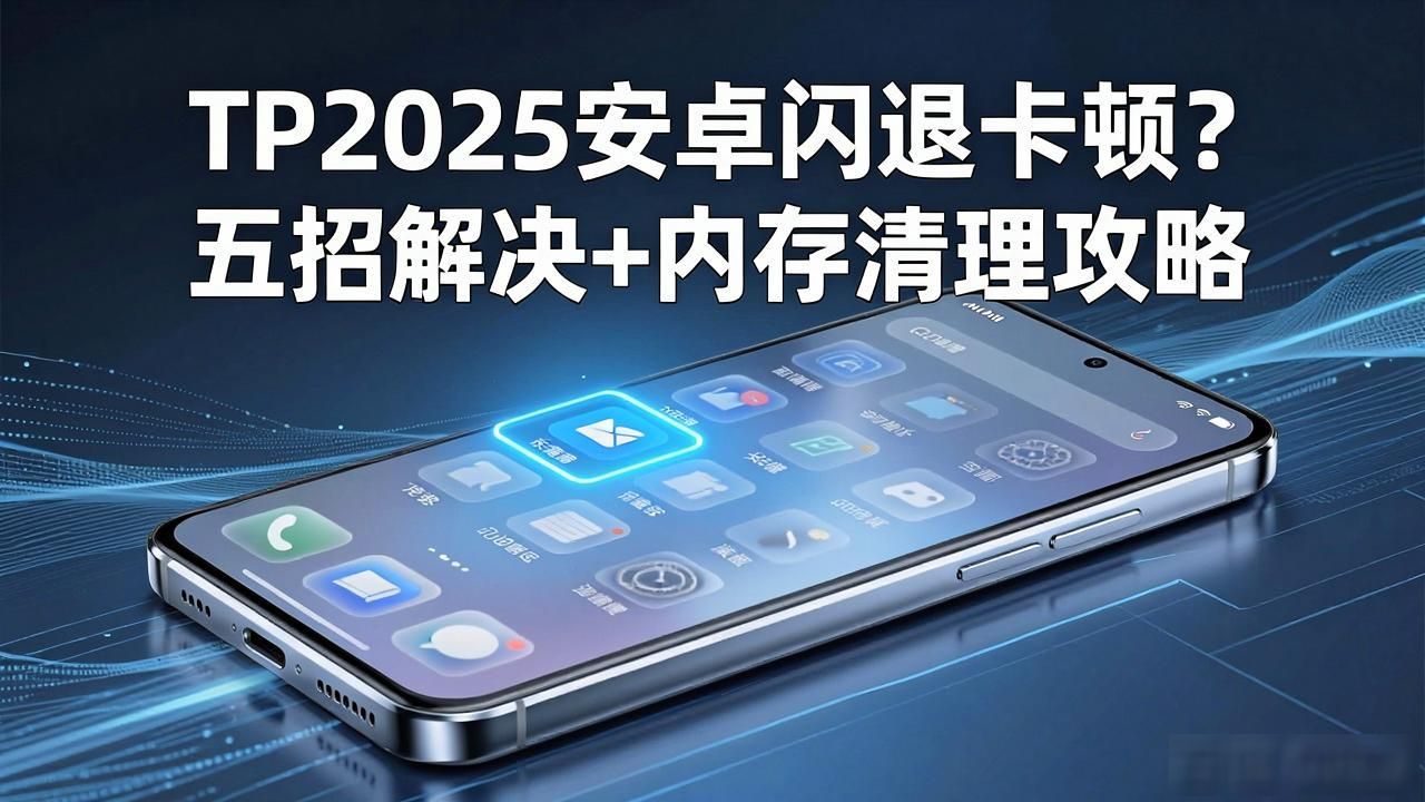 TP2025安卓闪退卡顿？五招解决+内存清理攻略