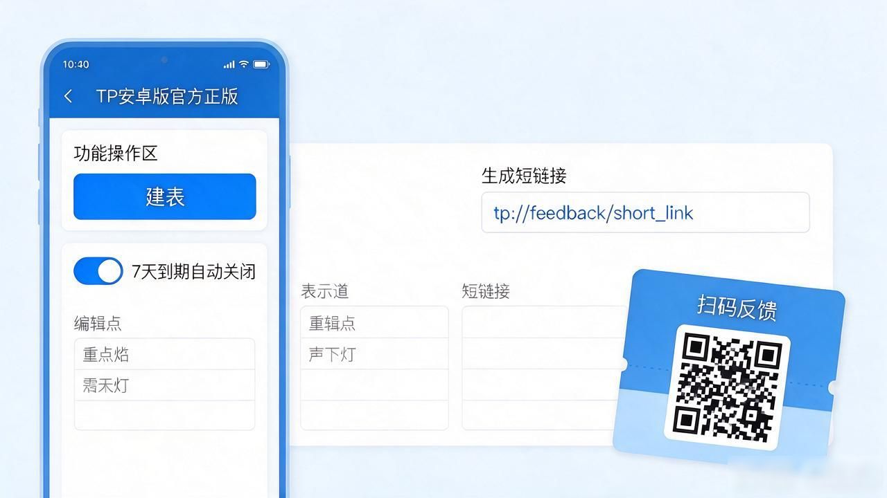 TP安卓版官方正版反馈收集怎么用？从建表到导出全说清楚了