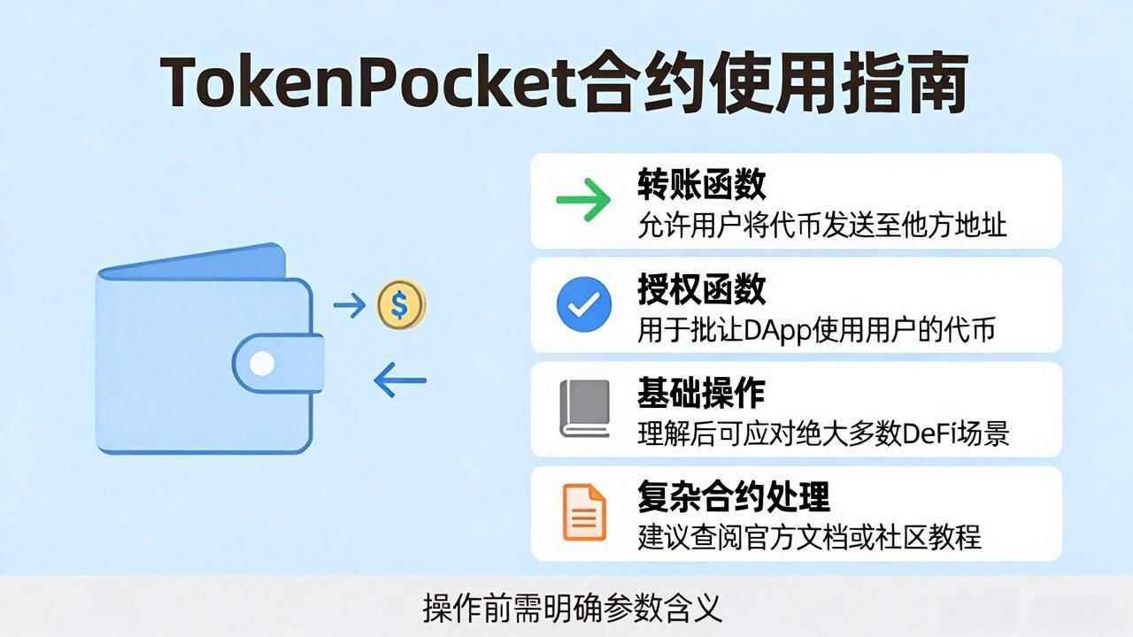 TokenPocket智能合约怎么用？官网首页合约解析与实例演示