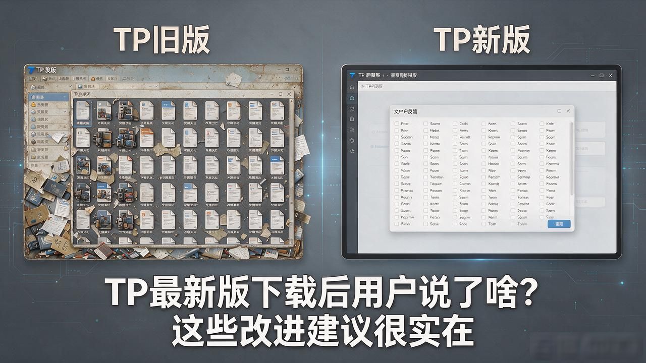 TP最新版下载后用户说了啥？这些改进建议很实在