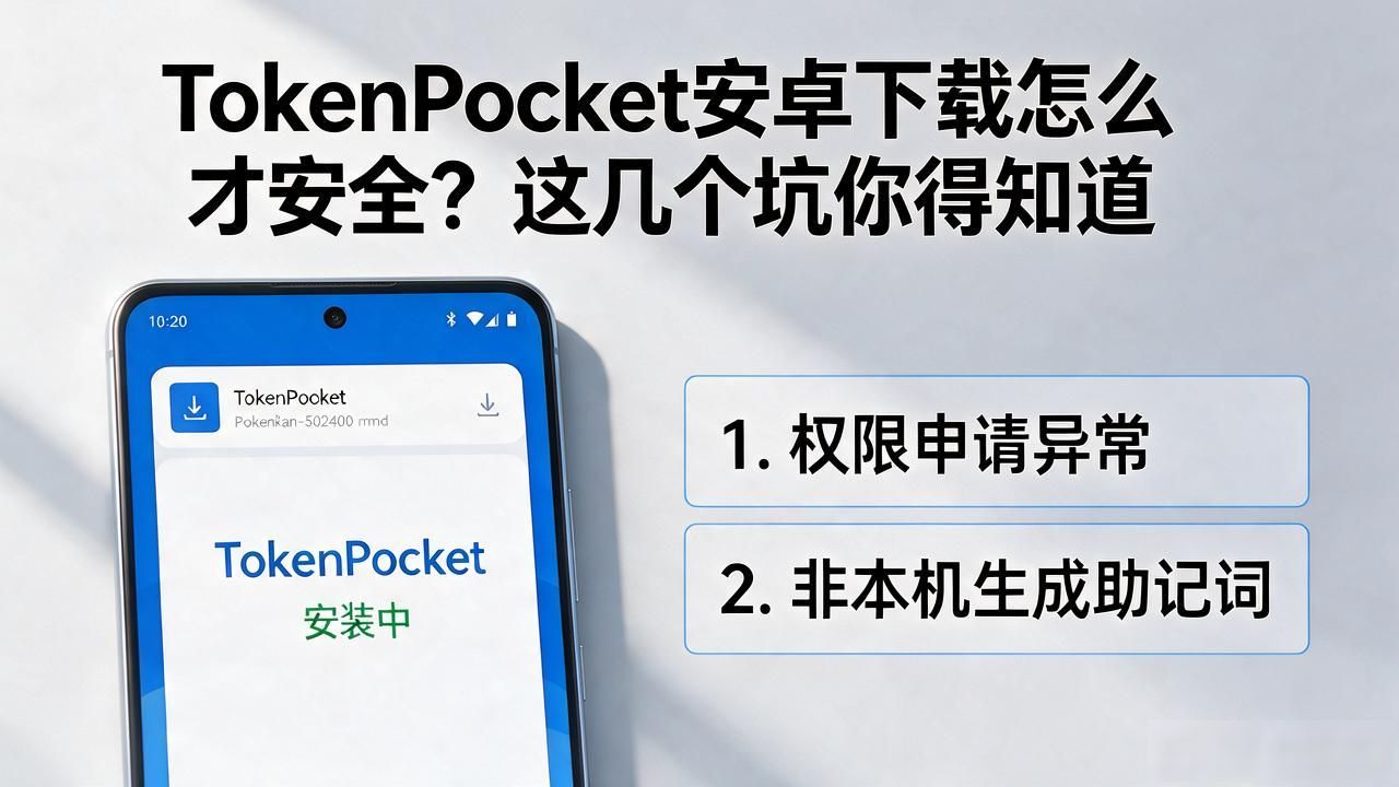 TokenPocket安卓下载怎么才安全？这几个坑你得知道