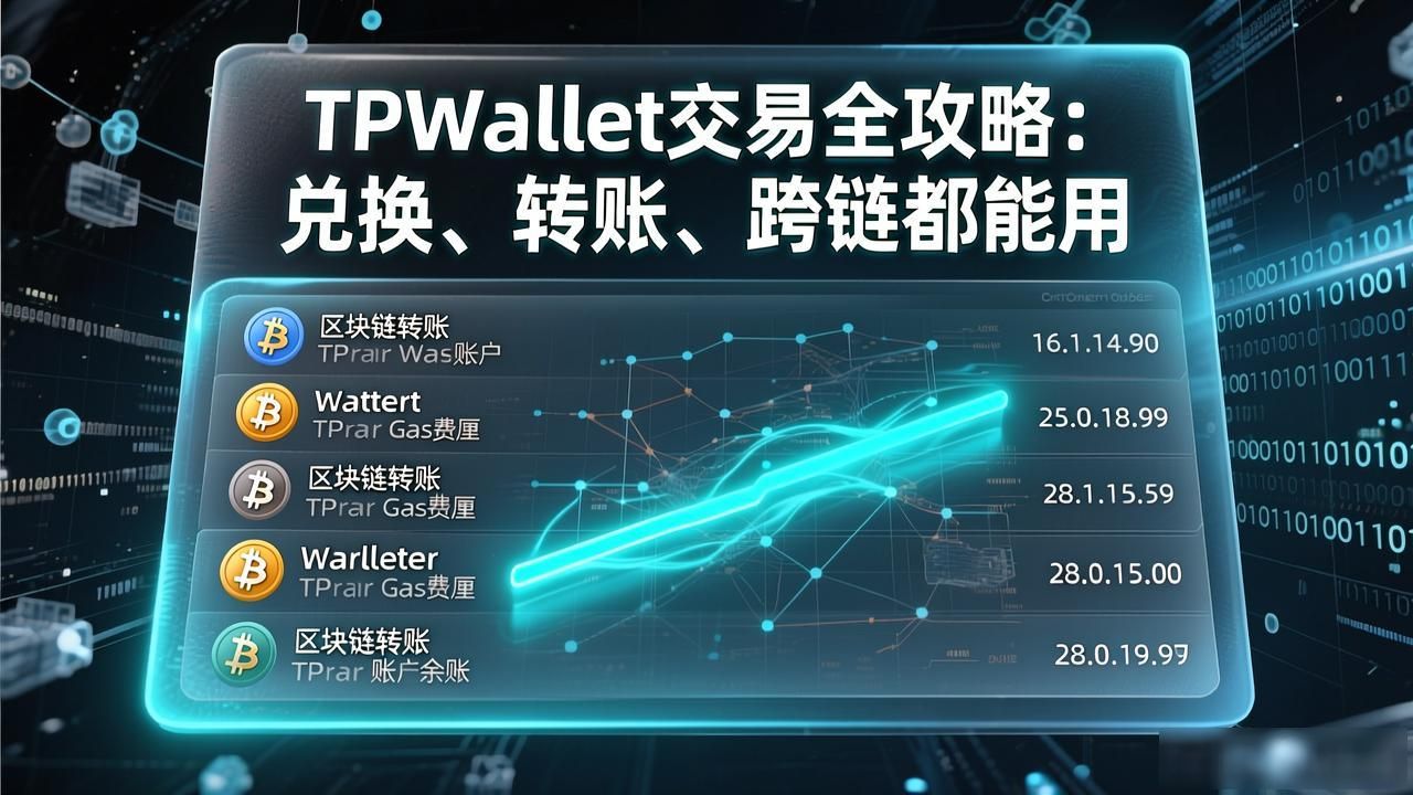 TPWallet交易全攻略：兑换、转账、跨链都能用