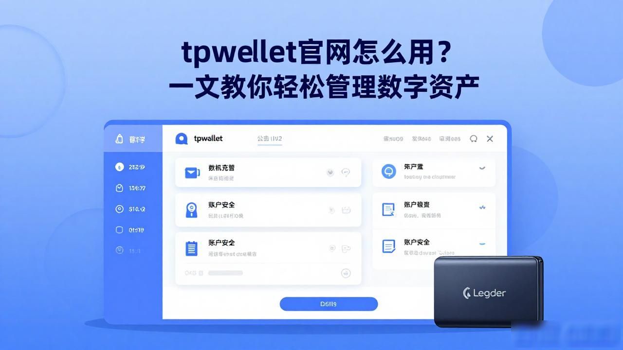 tpwallet官网怎么用？一文教你轻松管理数字资产