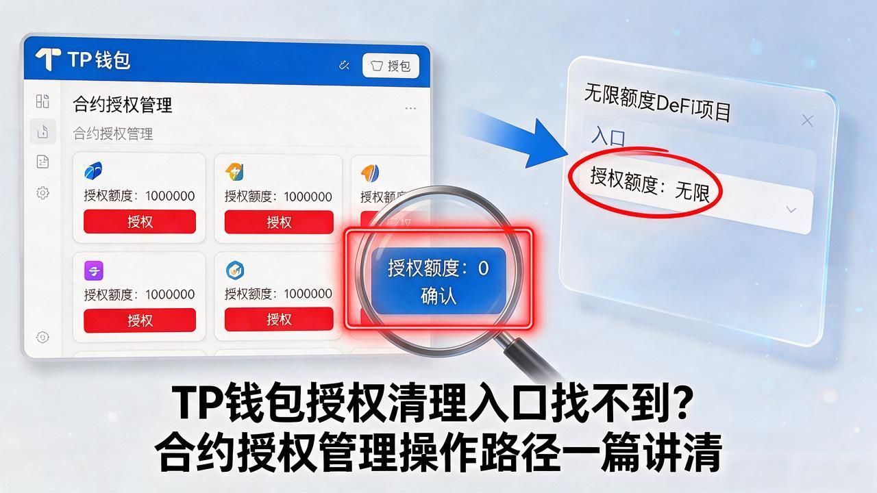 tp钱包在哪里清理钱包授权_TP钱包取消合约授权教程_TP钱包授权管理入口在哪