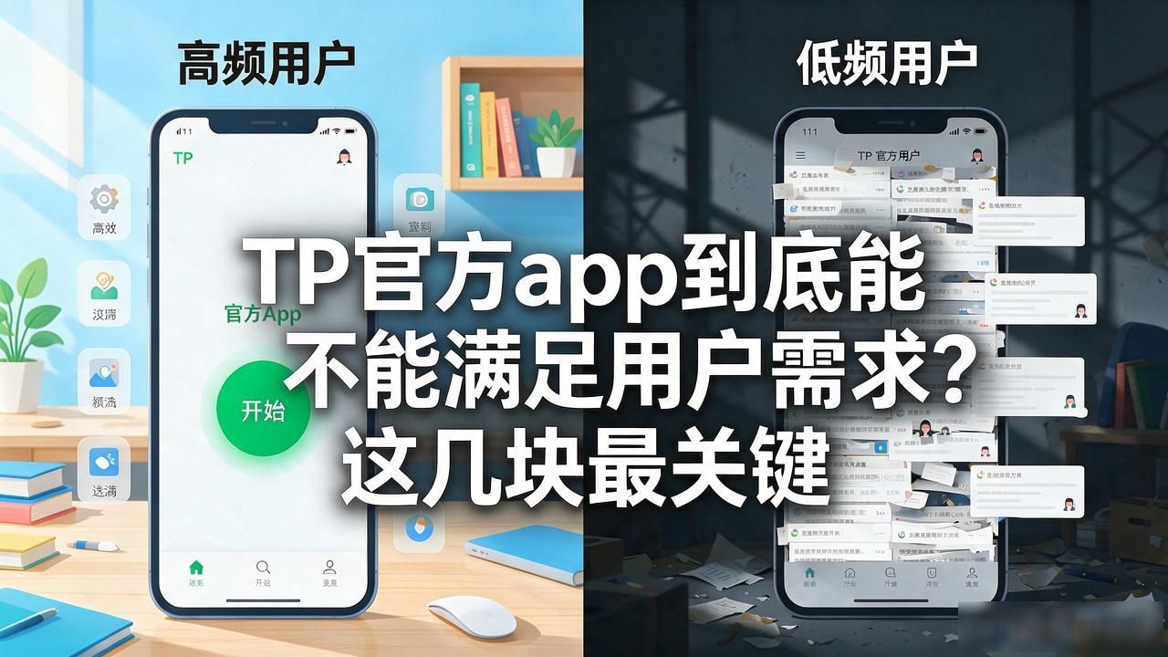 TP官方app到底能不能满足用户需求？这几块最关键