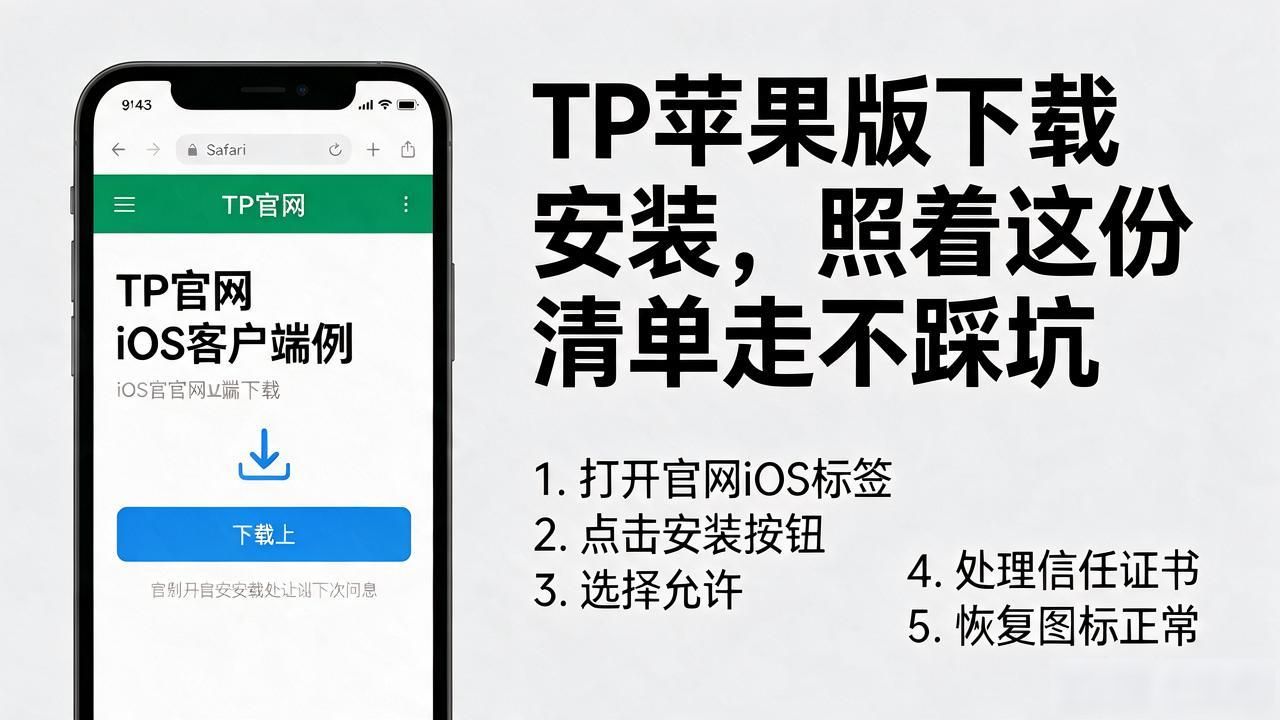 TP苹果版下载安装，照着这份清单走不踩坑