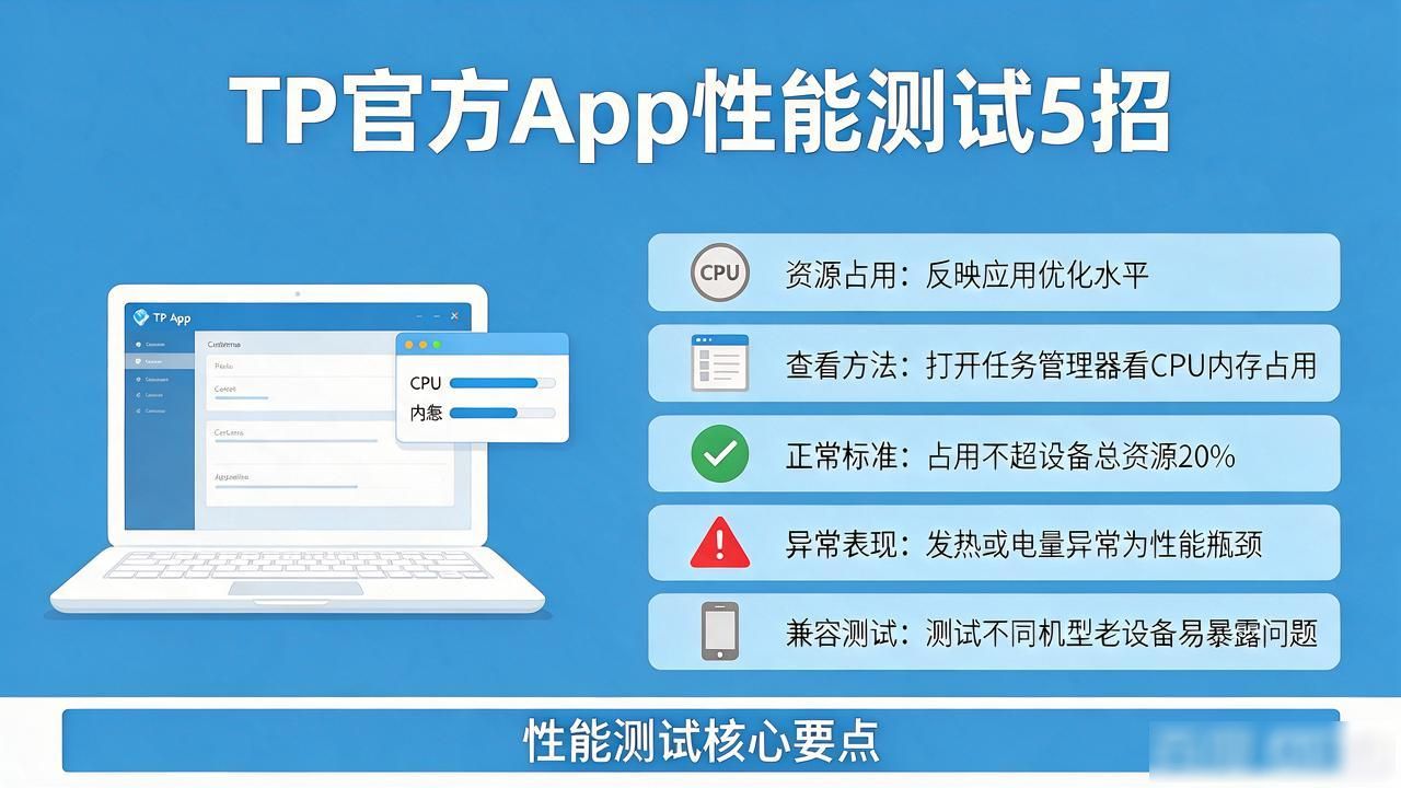 TP官方app下载性能怎么测？5招轻松搞定