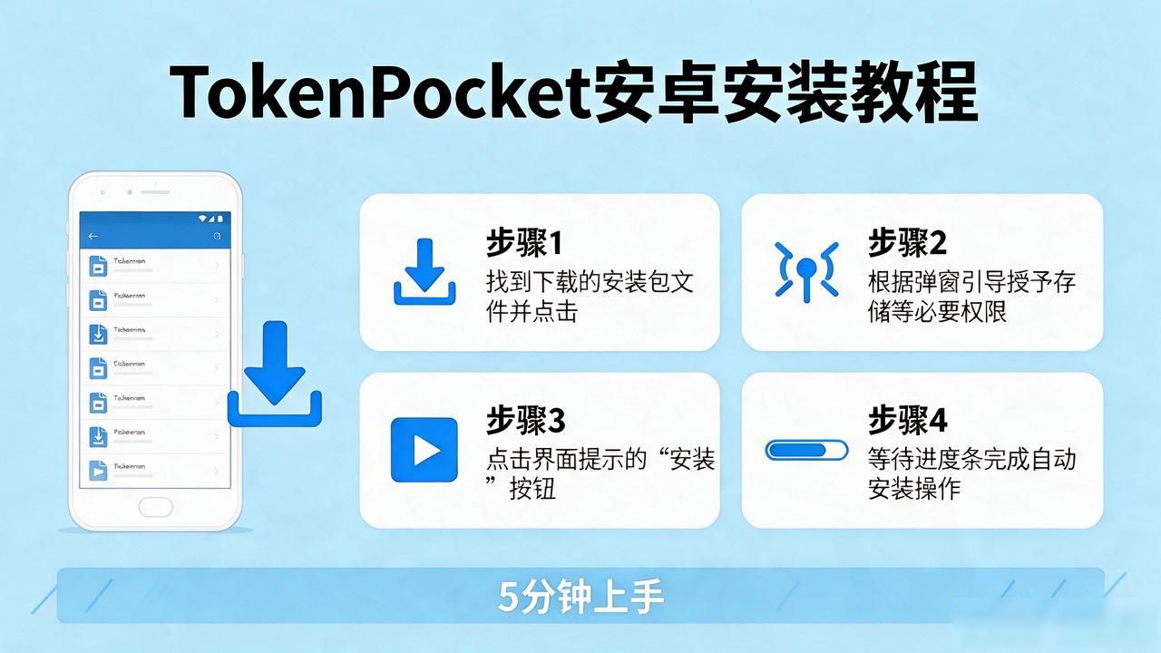 TokenPocket钱包安卓安装教程 - 5分钟上手