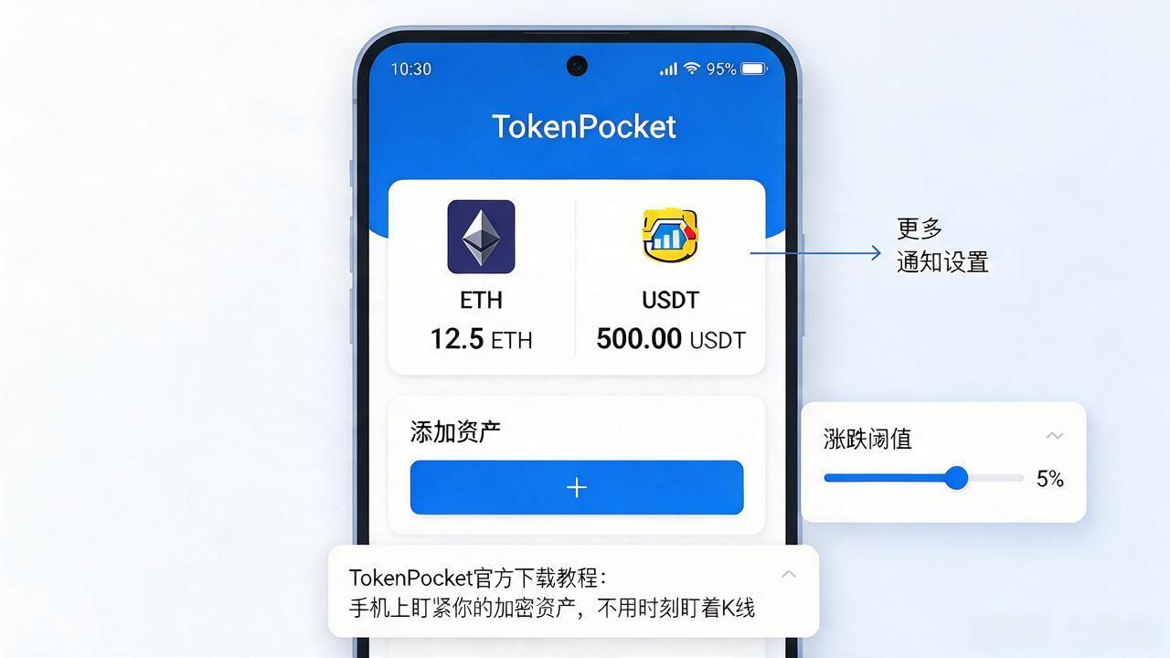 TokenPocket官方下载教程：手机上盯紧你的加密资产