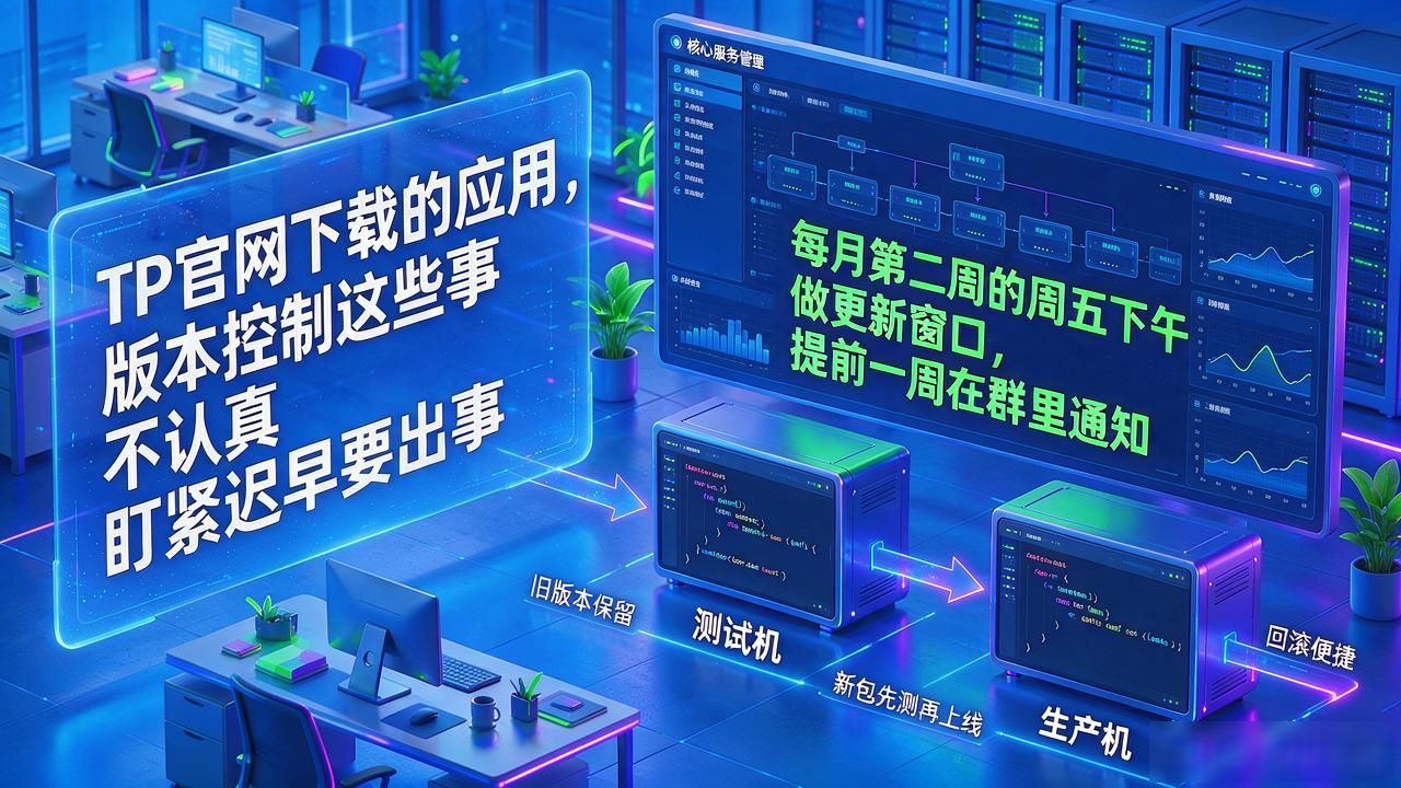 TP官网下载的应用，版本控制这些事不认真盯紧迟早要出事
