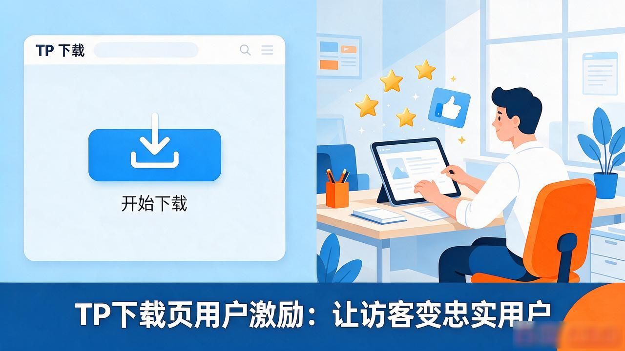 TP下载页用户激励：让访客变忠实用户