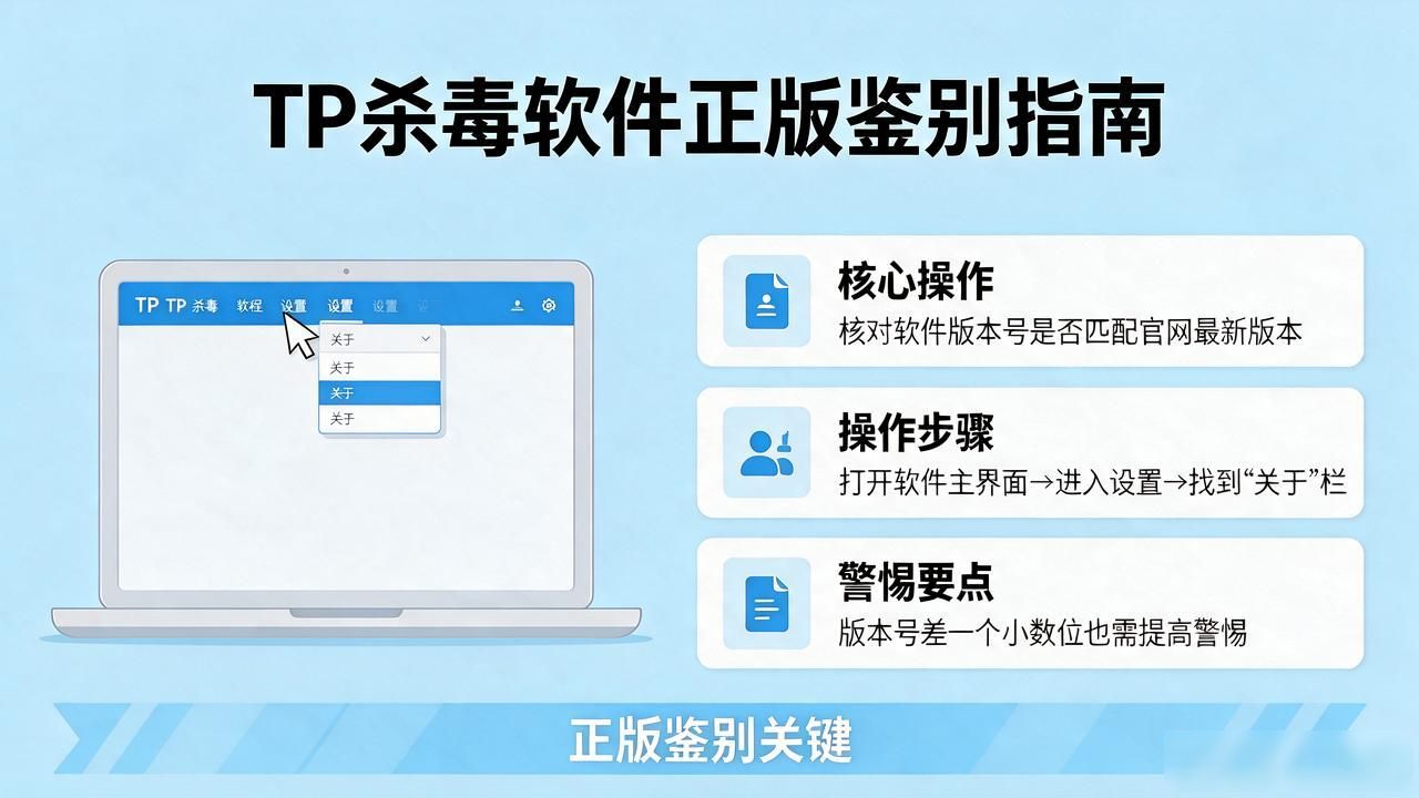 验真技巧杀毒软件_新手如何检测TP官方正版下载真伪？_安全防护软件官网下载