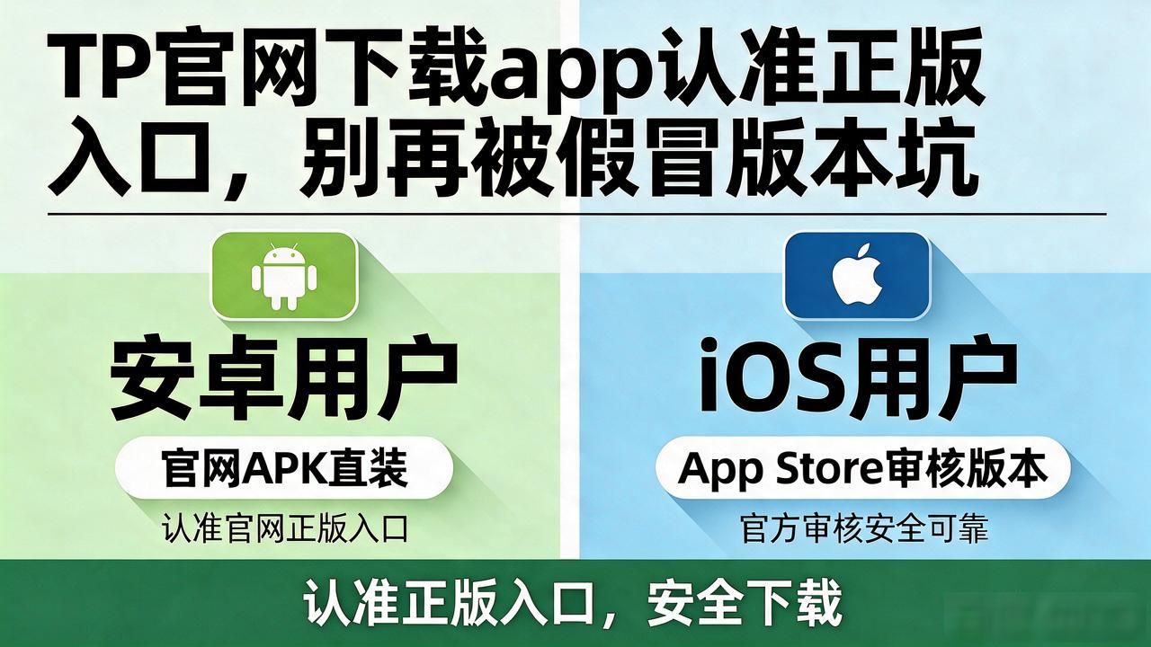 TP官网下载app认准正版入口，别再被假冒版本坑