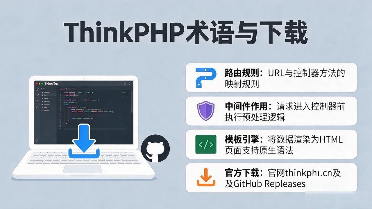 ThinkPHP官方下载网址_常用术语名词解释大全
