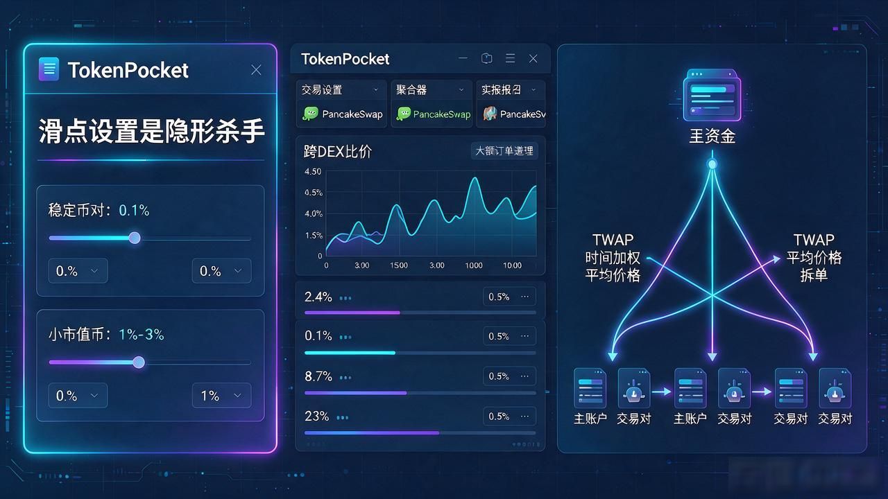 滑点控制策略_下载TokenPocket钱包后如何提升交易效益？_交易对手续费优化