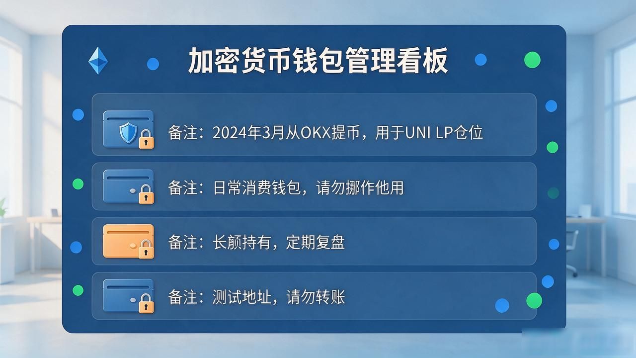 给钱包起名字的用途_管理多个钱包的技巧_TPWallet官网下载后进行多钱包管理的技巧