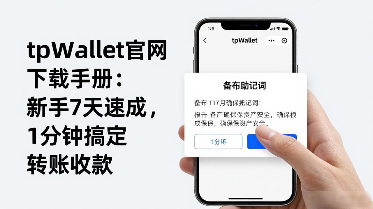 tpWallet官网下载手册：新手7天速成，1分钟搞定转账收款